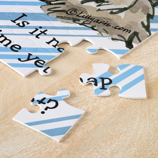 Cartoon Sloth Nap Time Legpuzzel (Zijkant)