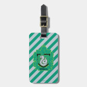 Cartoon Slytherin Crest Bagagelabel (Voorkant verticaal)