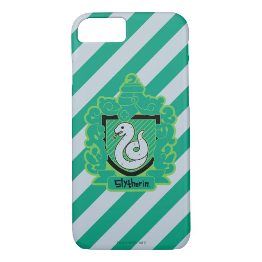Cartoon Slytherin Crest Case-Mate iPhone Case (Achterkant)