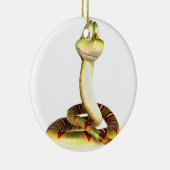 Cartoon Snake Keramisch Ornament (Rechts)