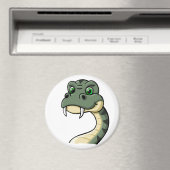 Cartoon Snake Magneet (Insitu (Vaatwasser))
