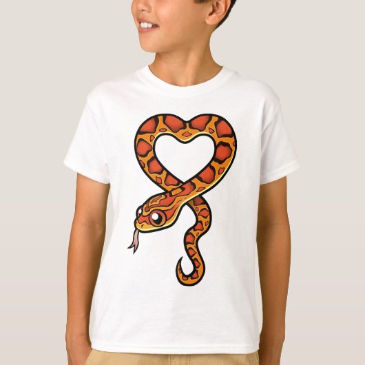 Cartoon Snake T-shirt (Voorkant)