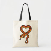 Cartoon Snake Tote Bag (Voorkant)