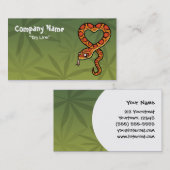 Cartoon Snake Visitekaartje (Voorkant / Achterkant)