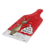 Cartoon Snijraad rendier Snijplank (Hoek)