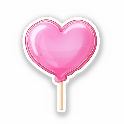 Cartoon snoep sticker (Voorkant)