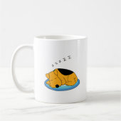Cartoon Snoring Puppy Dog Mok (Links)
