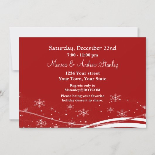 Cartoon Snowman Kerstfeest Kaart (Achterkant)