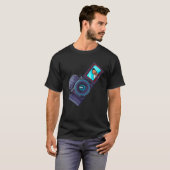 Cartoon Sony ZV-E10 T-Shirt (Voorkant volledig)