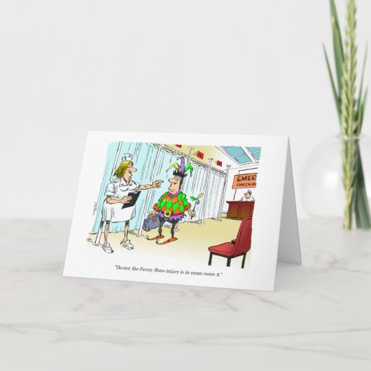 Cartoon - Sorry voor je ongeluk. Kaart (Voorkant)