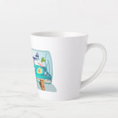 Cartoon Souvenir fles Latte Mok (Rechts)
