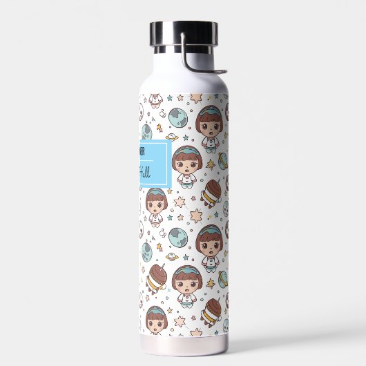 Cartoon Space Back to School Supplies Teachers Waterfles (Links)