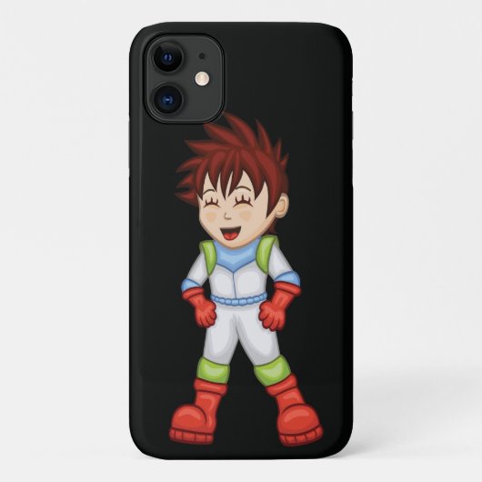 Cartoon Space Kinder/Boy Case-Mate iPhone Case (Achterkant)
