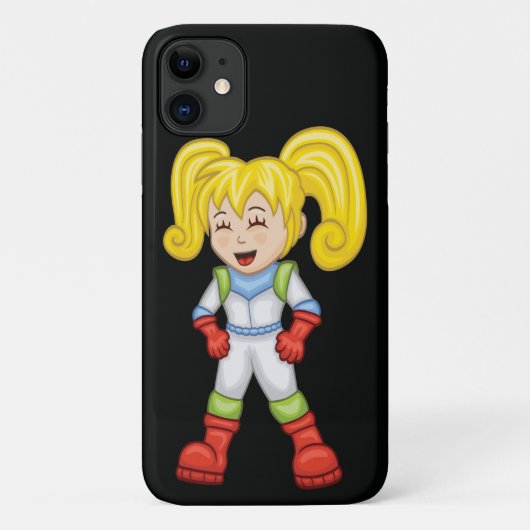 Cartoon Space Kinder/Girl Case-Mate iPhone Case (Achterkant)