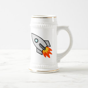 Cartoon Space Rocket Bierpul