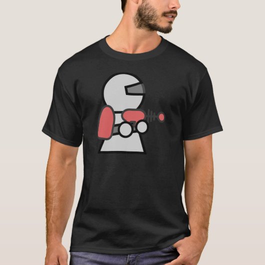 Cartoon SpaceMan T-shirt (Voorkant)