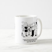 Cartoon specificaties van de trap. koffiemok (Voorkant rechts)