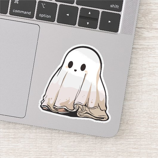 Cartoon spook sticker (Detail)
