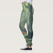 Cartoon Sprookjesbos landschap . Leggings (Links)