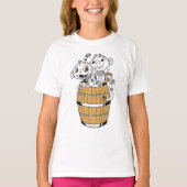 Cartoon stam aap t-shirt (Voorkant)