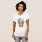 Cartoon stammenaap t-shirt (Voorkant volledig)