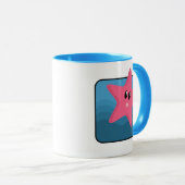 Cartoon Starfish Mok (Voorkant rechts)