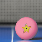 Cartoon Starfish Pingpongbal (Net)