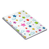 Cartoon Stars Notitieboek (Rechterzijde)