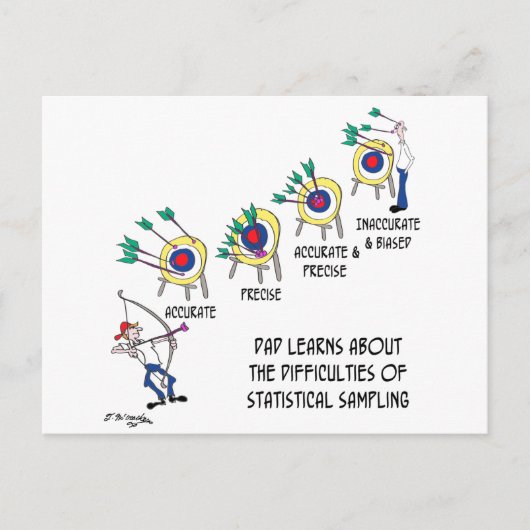 Cartoon statistiek 9225 briefkaart (Voorkant)