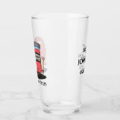 Cartoon Steak & Sauce Custom BBQ Chef Glas (Links)