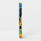 Cartoon Sterrennacht Kunst Case-Mate iPhone Case (Achterkant/links)