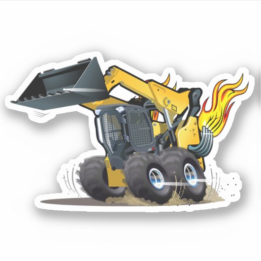 Cartoon Sticker (Voorkant)