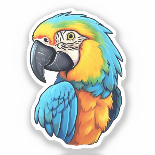 Cartoon Sticker (Voorkant)