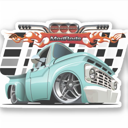Cartoon Sticker (Voorkant)