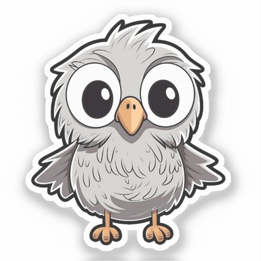 Cartoon Sticker (Voorkant)