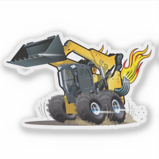 Cartoon Sticker (Voorkant)