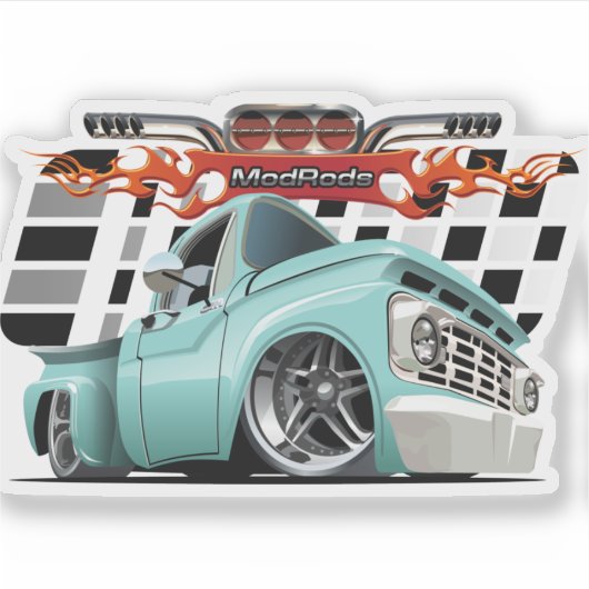 Cartoon Sticker (Voorkant)
