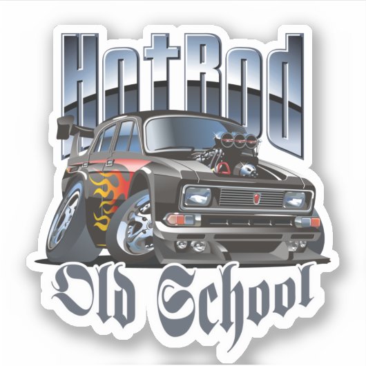 Cartoon Sticker (Voorkant)