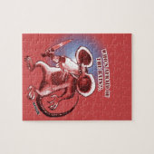 cartoon-stijl boze rattenmes legpuzzel (Horizontaal)