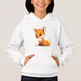 Cartoon-stijl Happy Fox T-shirt