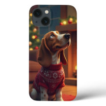 Cartoon-stijl kersthond