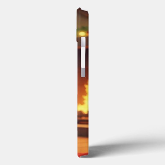 Cartoon-stijl kersthond Case-Mate iPhone case (Achterkant / Links)