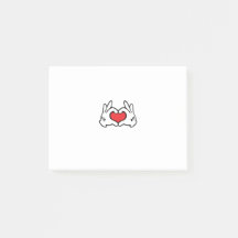 Cartoon Style Hand Love Heart