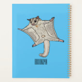 Cartoon suikerzweefvliegtuig planner (Achterkant)