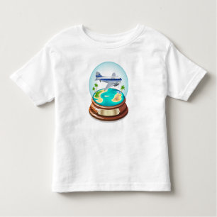 Cartoon Summer Cristal Ball Kinder Shirts
