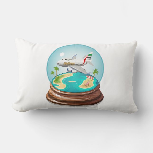 Cartoon Summer Cristal Ball Kussen (Voorkant)