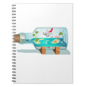 Cartoon Summer Cristal Ball Notitieboek (Voorkant)