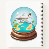 Cartoon Summer Cristal Ball Notitieboek (Achterkant)