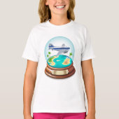 Cartoon Summer Cristal Ball T-shirt (Voorkant)