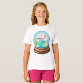 Cartoon Summer Cristal Ball T-shirt (Voorkant volledig)